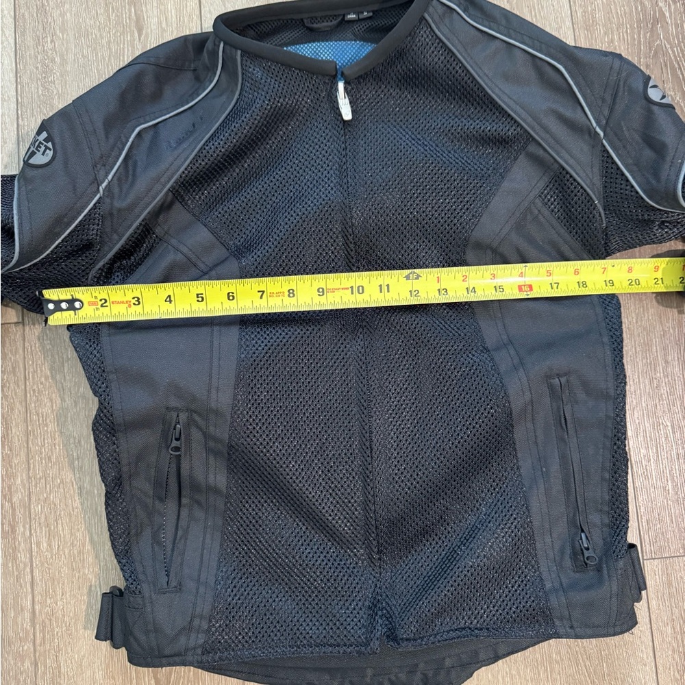 Joe Rocket Pheonix Mesh Motorcycle Armored Riding Jacket Black Small - Picture 14 of 15
